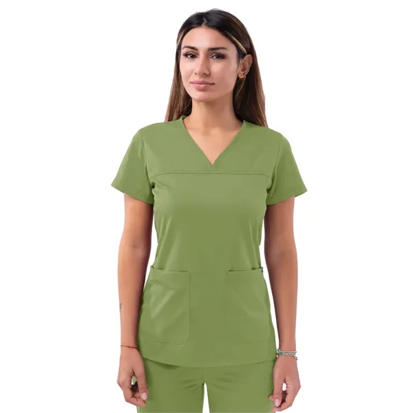 Adar - Pro - Women's V-Neck Sweetheart Top... from ASI 86018 Scrub Authority / Uniform Stores