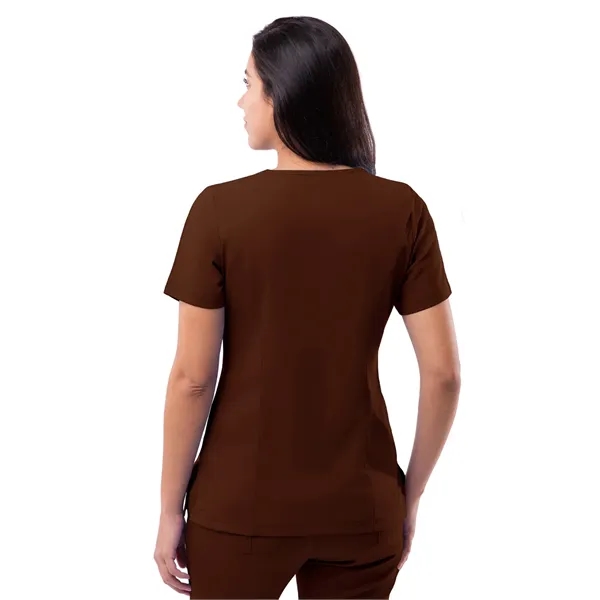Adar Pro Women's Elevated V-Neck Scrub Top... from ASI 86018 Scrub Authority / Uniform Stores