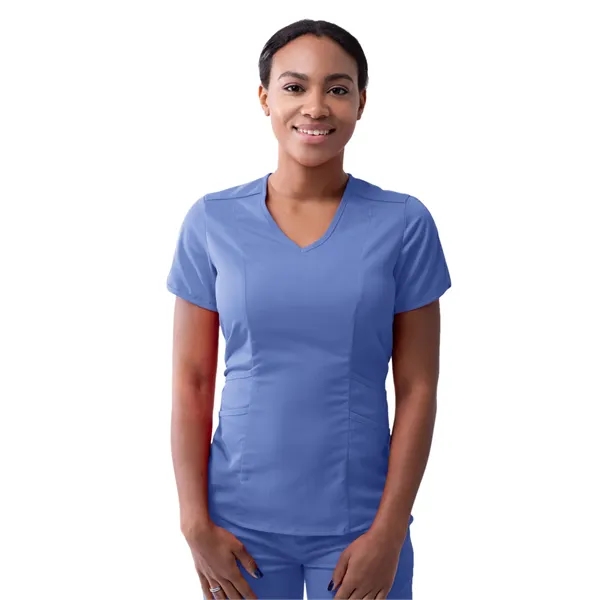 Adar Pro Women's Tailored V-Neck Top... from ASI 86018 Scrub Authority / Uniform Stores