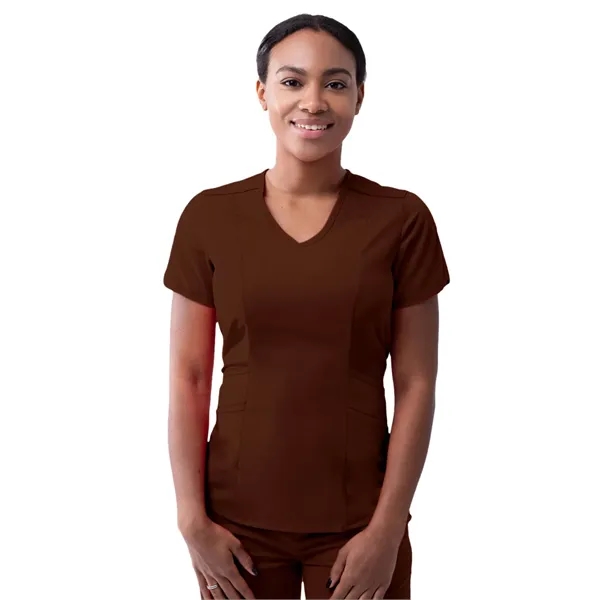 Adar Pro Women's Tailored V-Neck Top... from ASI 86018 Scrub Authority / Uniform Stores