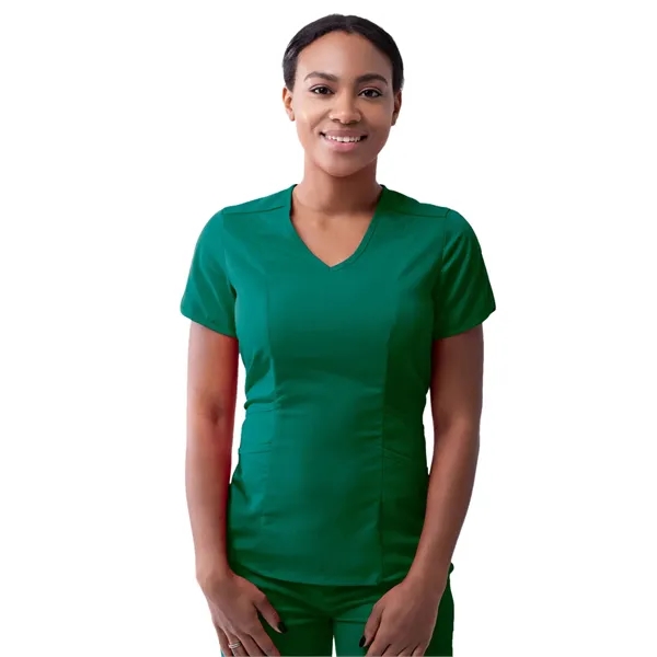 Adar Pro Women's Tailored V-Neck Top... from ASI 86018 Scrub Authority / Uniform Stores