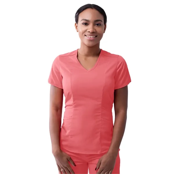 Adar Pro Women's Tailored V-Neck Top... from ASI 86018 Scrub Authority / Uniform Stores