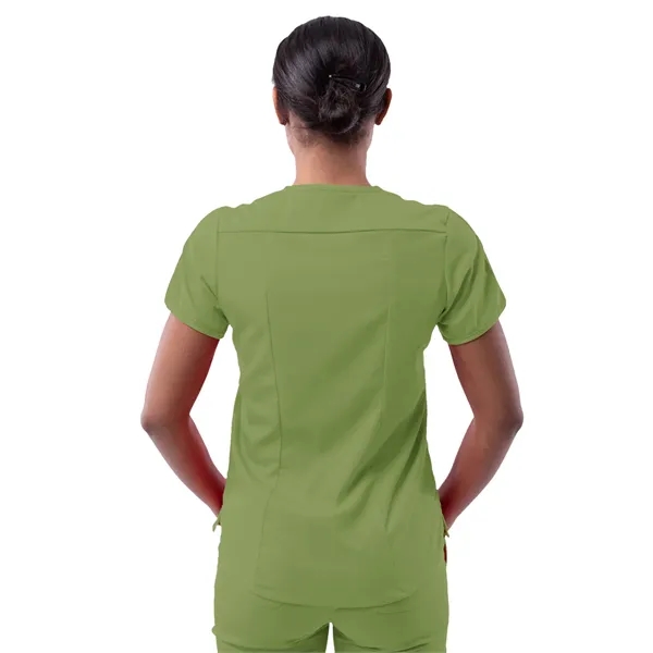 Adar Pro Women's Tailored V-Neck Top... from ASI 86018 Scrub Authority / Uniform Stores