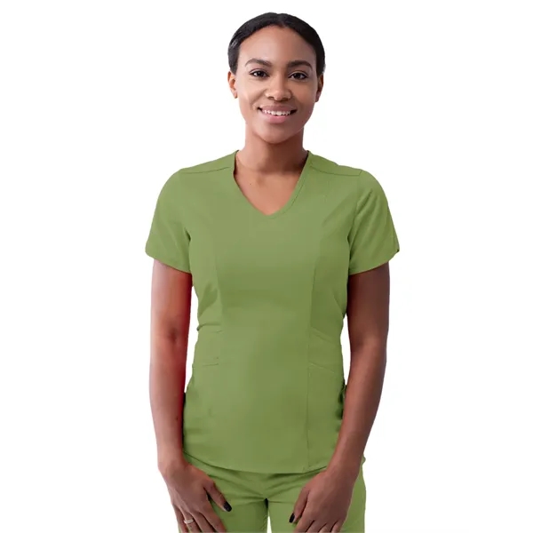 Adar Pro Women's Tailored V-Neck Top... from ASI 86018 Scrub Authority / Uniform Stores