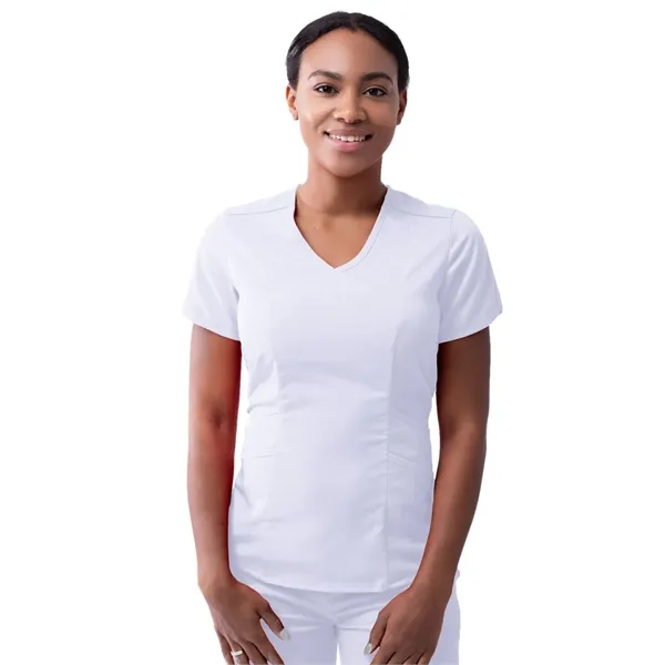 Adar Pro Women's Tailored V-Neck Top... from ASI 86018 Scrub Authority / Uniform Stores