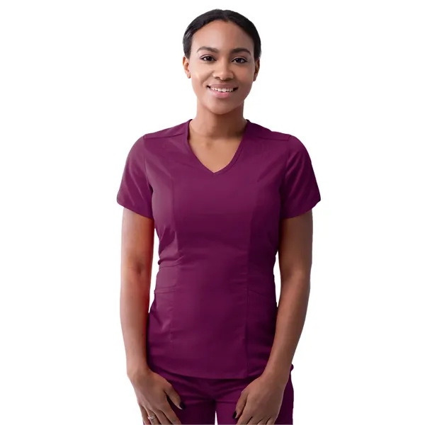 Adar Pro Women's Tailored V-Neck Top... from ASI 86018 Scrub Authority / Uniform Stores