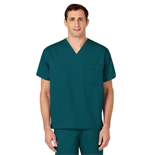 WonderWink WonderWORK Unisex V-Neck Top... from ASI 86018 Scrub Authority / Uniform Stores