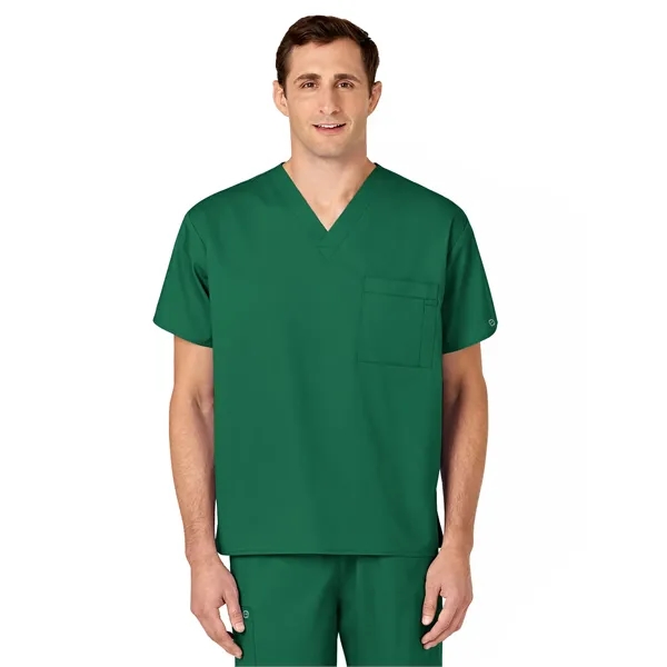WonderWink WonderWORK Unisex V-Neck Top... from ASI 86018 Scrub Authority / Uniform Stores