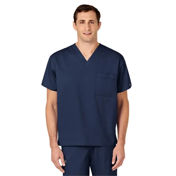 WonderWink WonderWORK Unisex V-Neck Top... from ASI 86018 Scrub Authority / Uniform Stores