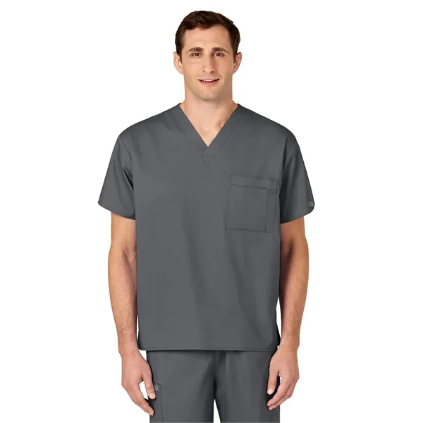 WonderWink WonderWORK Unisex V-Neck Top... from ASI 86018 Scrub Authority / Uniform Stores