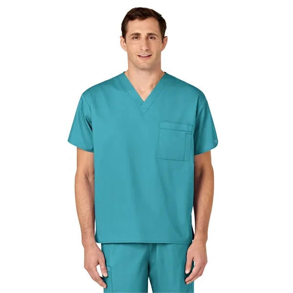 WonderWink WonderWORK Unisex V-Neck Top... from ASI 86018 Scrub Authority / Uniform Stores