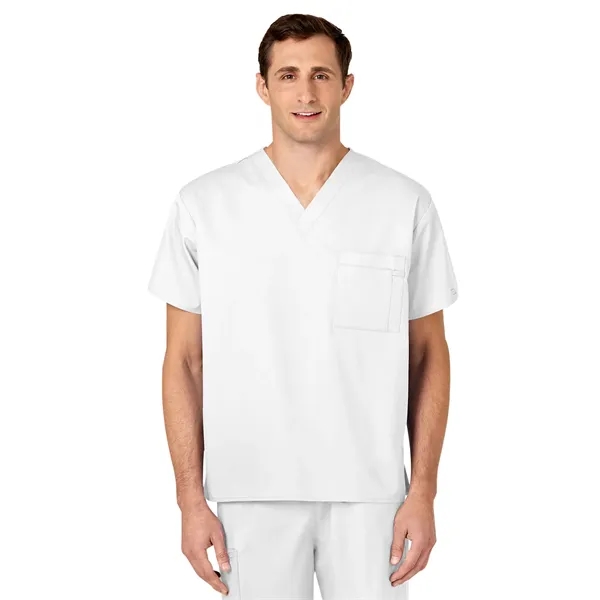 WonderWink WonderWORK Unisex V-Neck Top... from ASI 86018 Scrub Authority / Uniform Stores
