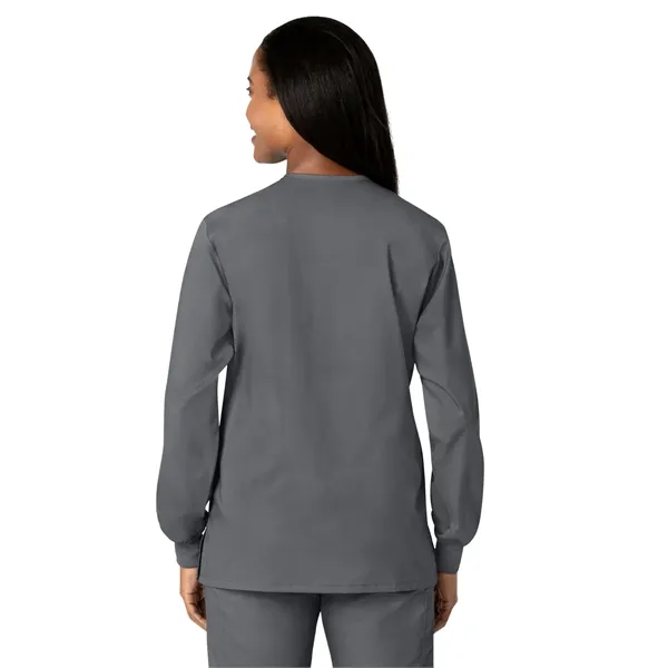 WonderWink WonderWORK Unisex Snap Front Jacket... from ASI 86018 Scrub Authority / Uniform Stores