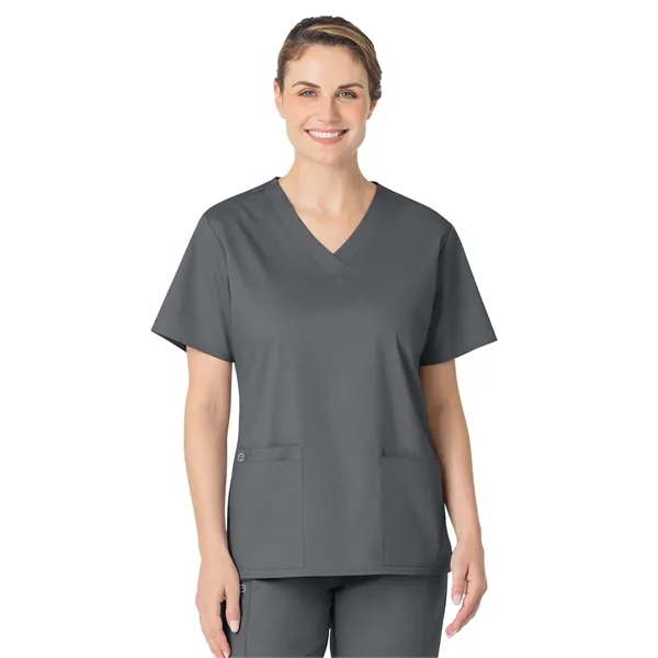 Wink WonderWORK V-Neck Top... from ASI 86018 Scrub Authority / Uniform Stores