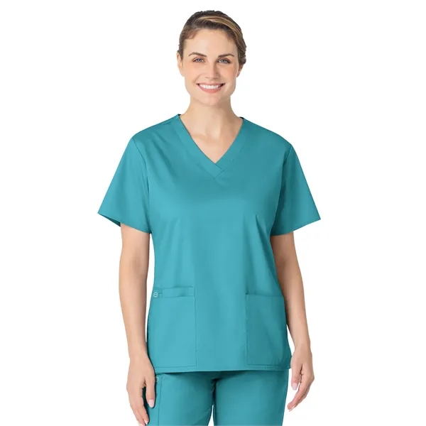 Wink WonderWORK V-Neck Top... from ASI 86018 Scrub Authority / Uniform Stores