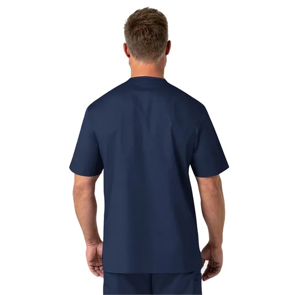 WonderWink WonderWORK Men's V-Neck Top... from ASI 86018 Scrub Authority / Uniform Stores
