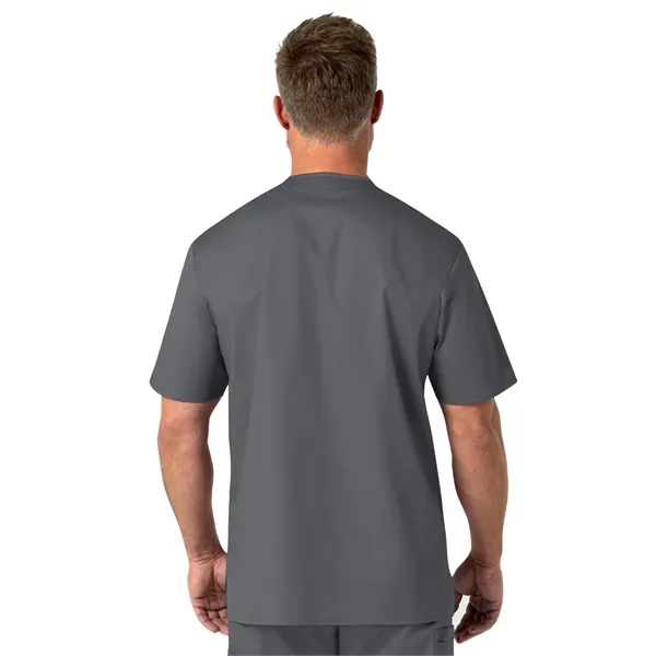 WonderWink WonderWORK Men's V-Neck Top... from ASI 86018 Scrub Authority / Uniform Stores