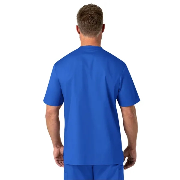 WonderWink WonderWORK Men's V-Neck Top... from ASI 86018 Scrub Authority / Uniform Stores