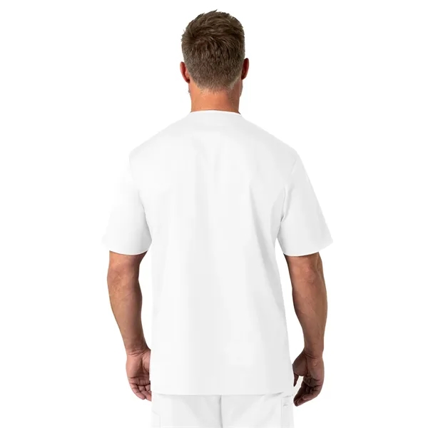 WonderWink WonderWORK Men's V-Neck Top... from ASI 86018 Scrub Authority / Uniform Stores
