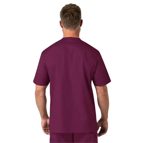 WonderWink WonderWORK Men's V-Neck Top... from ASI 86018 Scrub Authority / Uniform Stores