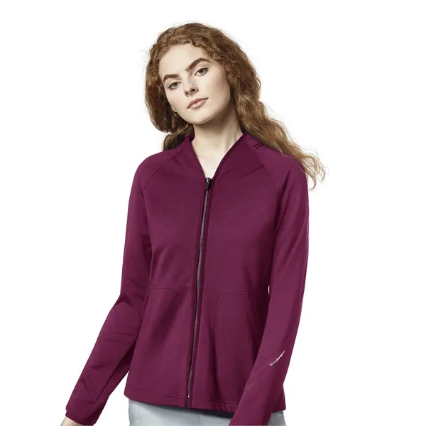 Wink Layers - Women's Fleece Full Zip Scrub Jacket... from ASI 86018 Scrub Authority / Uniform Stores