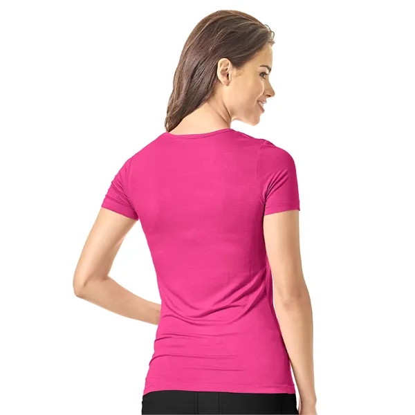 WonderWink Layers Silky Short Sleeve Tee... from ASI 86018 Scrub Authority / Uniform Stores