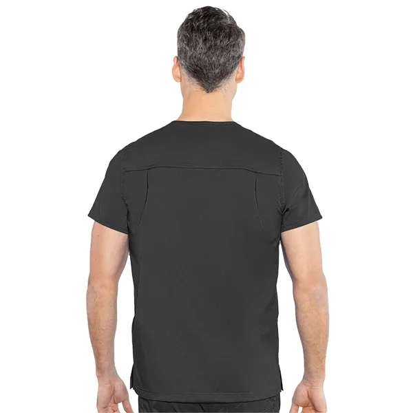 Med Couture RothWear Men's 3 Pocket V-Neck Top... from ASI 86018 Scrub Authority / Uniform Stores