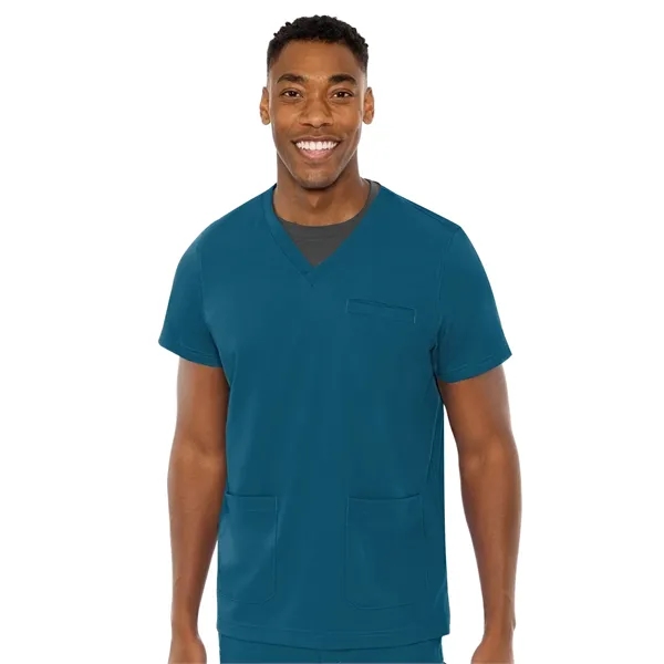 Med Couture RothWear Men's 3 Pocket V-Neck Top... from ASI 86018 Scrub Authority / Uniform Stores