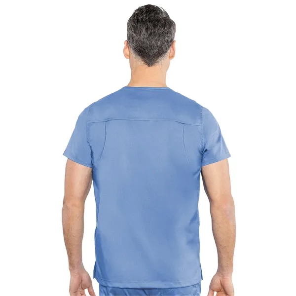 Med Couture RothWear Men's 3 Pocket V-Neck Top... from ASI 86018 Scrub Authority / Uniform Stores