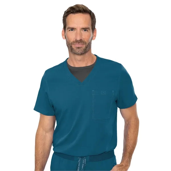 Med Couture RothWear Men's 1 Pocket V-Neck Top... from ASI 86018 Scrub Authority / Uniform Stores