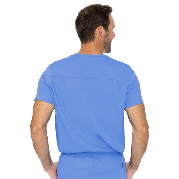 Med Couture RothWear Men's 1 Pocket V-Neck Top... from ASI 86018 Scrub Authority / Uniform Stores