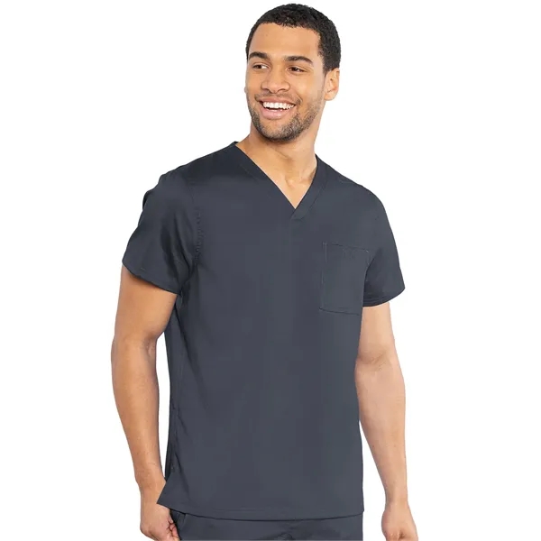 Med Couture RothWear Men's 1 Pocket V-Neck Top... from ASI 86018 Scrub Authority / Uniform Stores