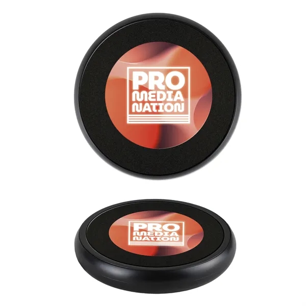 Wireless charger with ambient glow lighting. Fast charging and decorative illumination... from ASI 61966 HPG / OrigAudio