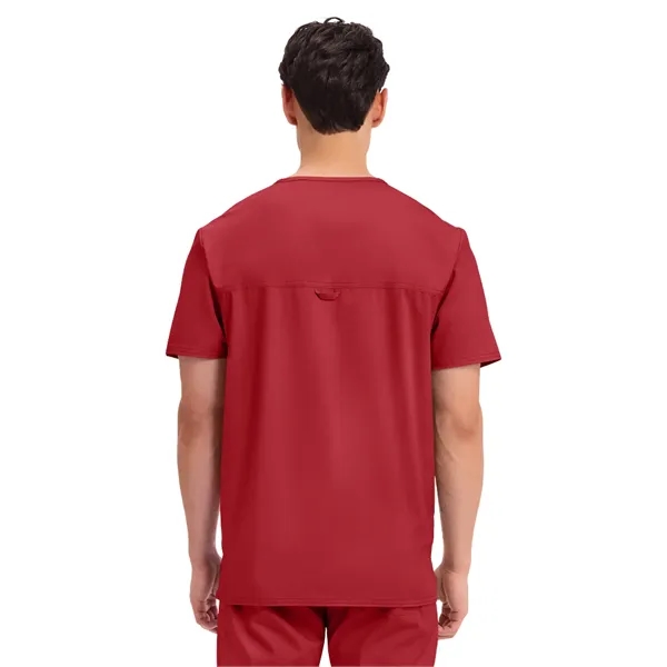 Workwear Revolution Men's Tuckable V-Neck Top... from ASI 86018 Scrub Authority / Uniform Stores