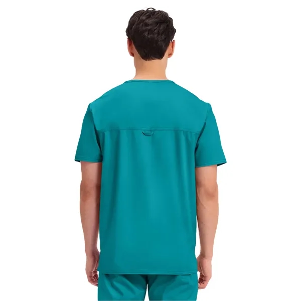 Workwear Revolution Men's Tuckable V-Neck Top... from ASI 86018 Scrub Authority / Uniform Stores