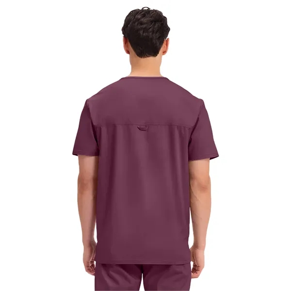 Workwear Revolution Men's Tuckable V-Neck Top... from ASI 86018 Scrub Authority / Uniform Stores