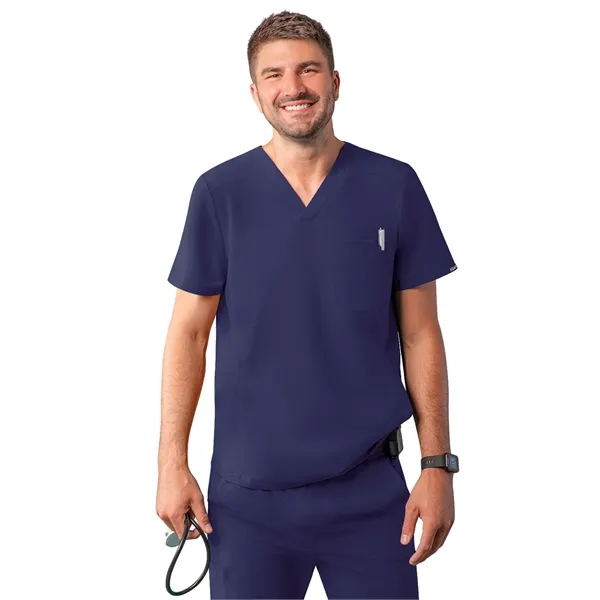 Adar Addition Modern Multi-Pocket V-Neck Scrub Top... from ASI 86018 Scrub Authority / Uniform Stores