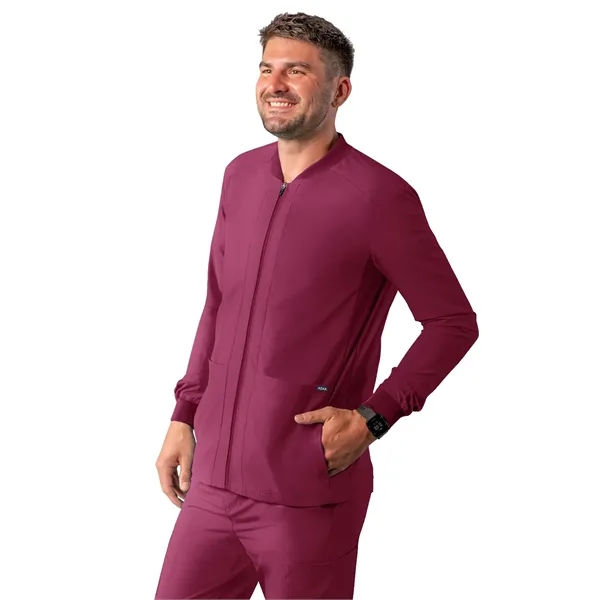 Adar Addition Men's Bomber Zipper Jacket... from ASI 86018 Scrub Authority / Uniform Stores