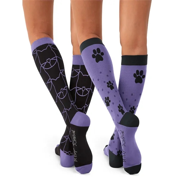 koi - Betsey Johnson - Women's 15-20 mmhg Compression Soc...... from ASI 86018 Scrub Authority / Uniform Stores