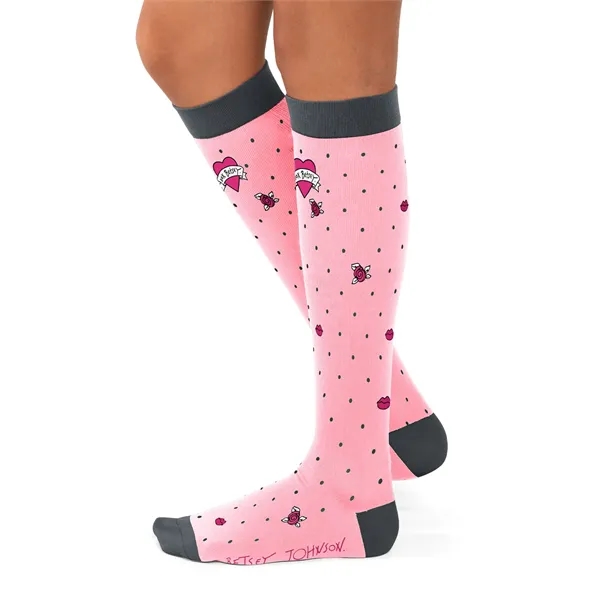 koi - Betsey Johnson - Women's 15-20 mmhg Compression Soc...... from ASI 86018 Scrub Authority / Uniform Stores