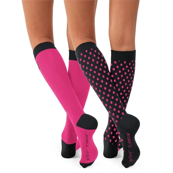 koi - Betsey Johnson - Women's 15-20 mmhg Compression Soc...... from ASI 86018 Scrub Authority / Uniform Stores