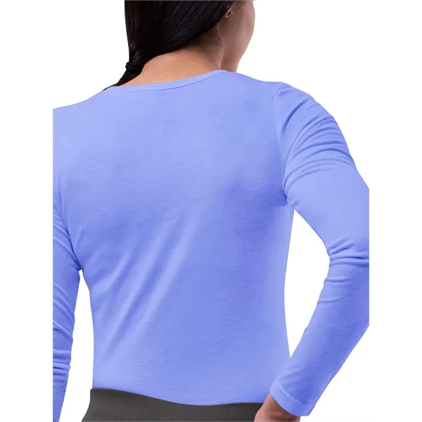 Adar Sivvan Long Sleeve Comfort Underscrub Tee... from ASI 86018 Scrub Authority / Uniform Stores