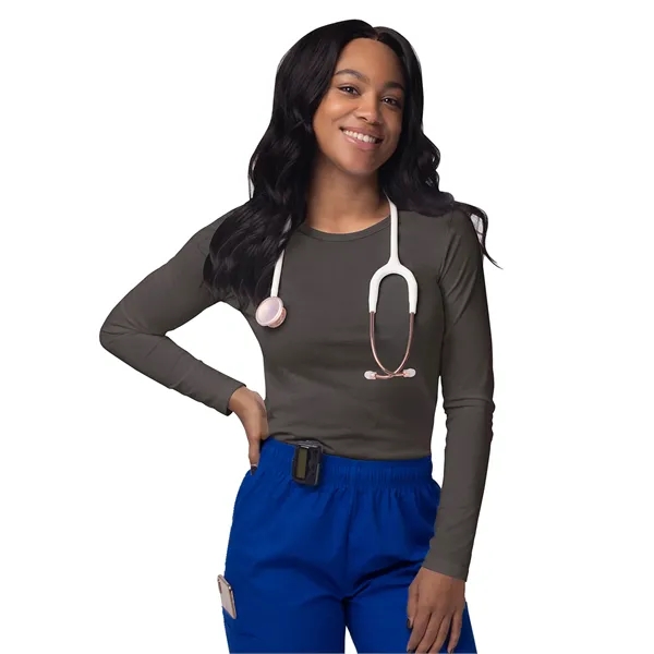 Adar Sivvan Long Sleeve Comfort Underscrub Tee... from ASI 86018 Scrub Authority / Uniform Stores