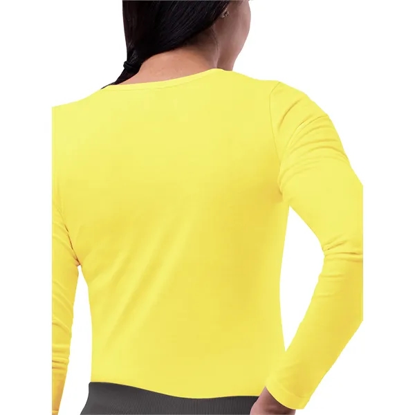 Adar Sivvan Long Sleeve Comfort Underscrub Tee... from ASI 86018 Scrub Authority / Uniform Stores
