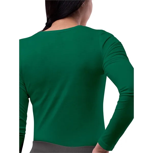 Adar Sivvan Long Sleeve Comfort Underscrub Tee... from ASI 86018 Scrub Authority / Uniform Stores