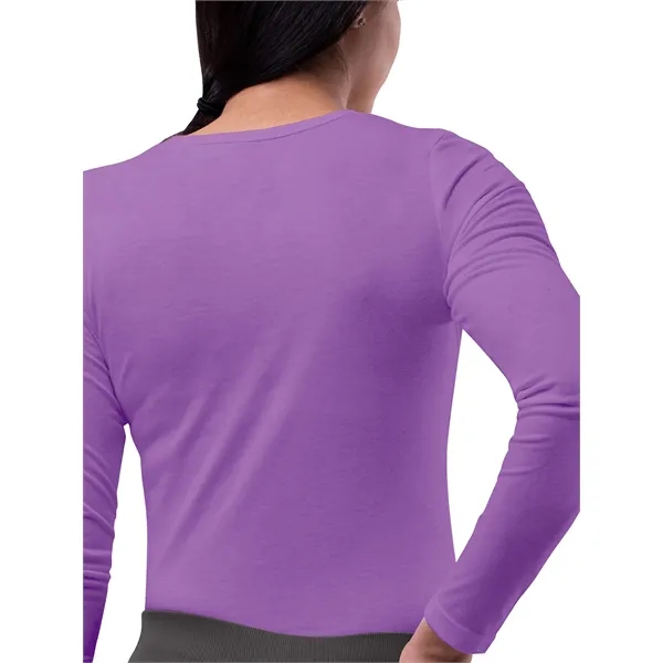 Adar Sivvan Long Sleeve Comfort Underscrub Tee... from ASI 86018 Scrub Authority / Uniform Stores