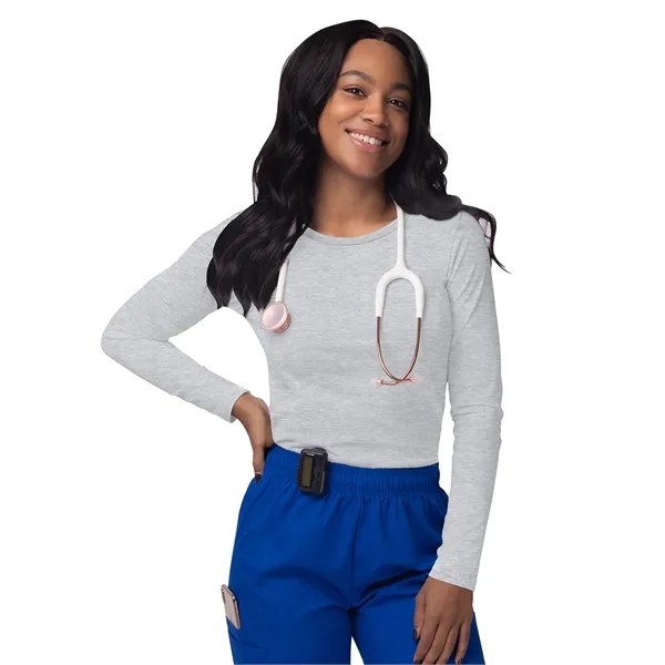 Adar Sivvan Long Sleeve Comfort Underscrub Tee... from ASI 86018 Scrub Authority / Uniform Stores