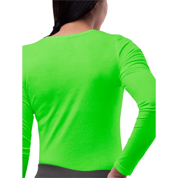 Adar Sivvan Long Sleeve Comfort Underscrub Tee... from ASI 86018 Scrub Authority / Uniform Stores