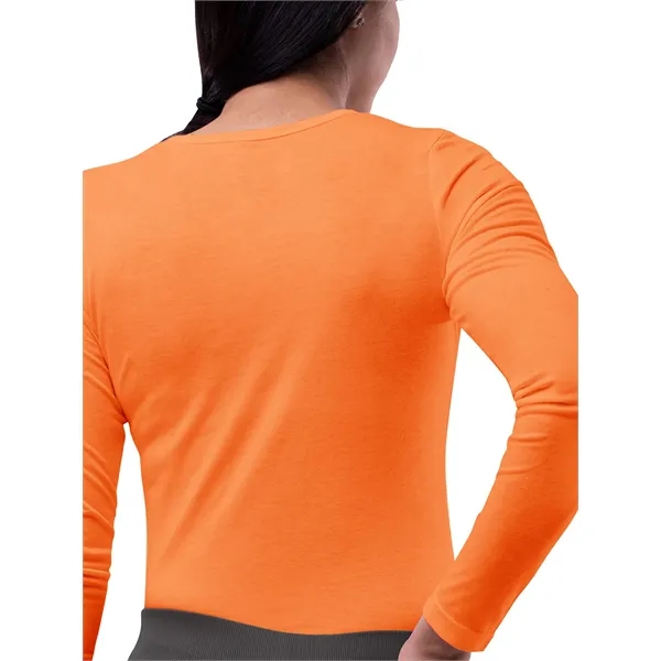 Adar Sivvan Long Sleeve Comfort Underscrub Tee... from ASI 86018 Scrub Authority / Uniform Stores