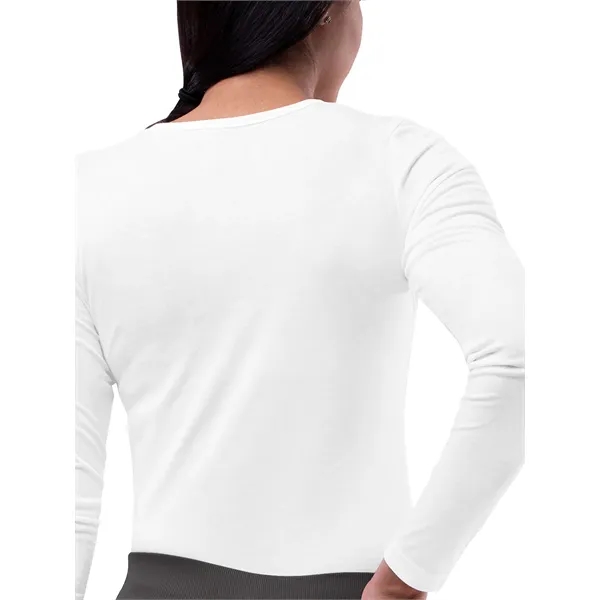 Adar Sivvan Long Sleeve Comfort Underscrub Tee... from ASI 86018 Scrub Authority / Uniform Stores